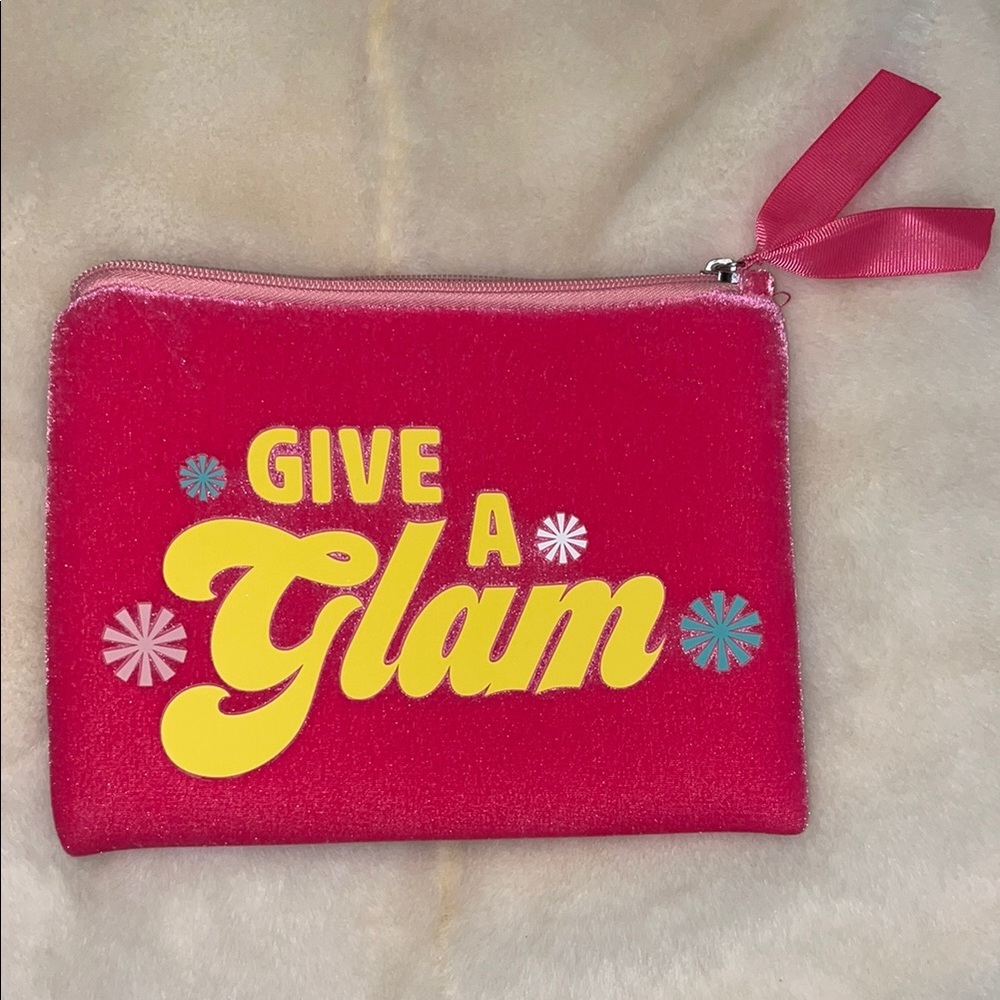 Bundle any 2 for $15 Give a Glam Pink Pouch